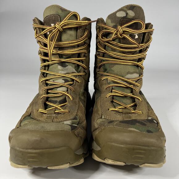 Under Armour Boots Mens Size 11.5 Green/Brown Camo Hunting Hiking - Picture 5 of 12